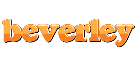 Beverley orange logo