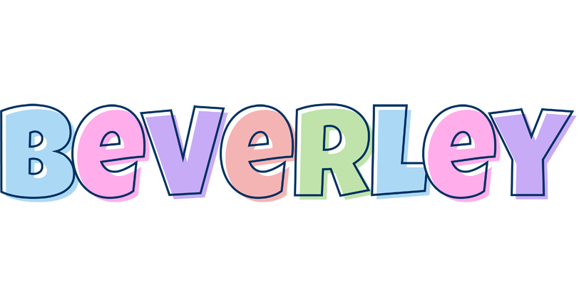 Beverley pastel logo
