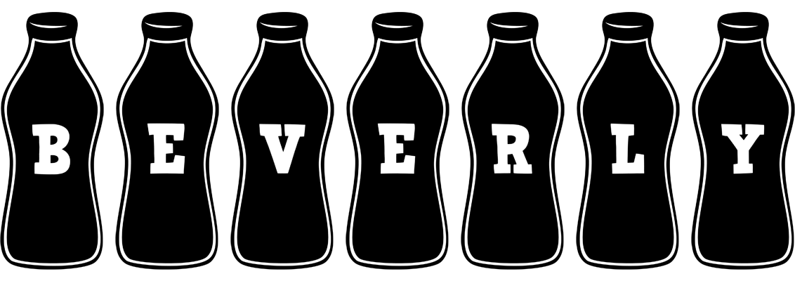 Beverly bottle logo
