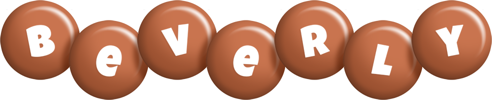 Beverly candy-brown logo