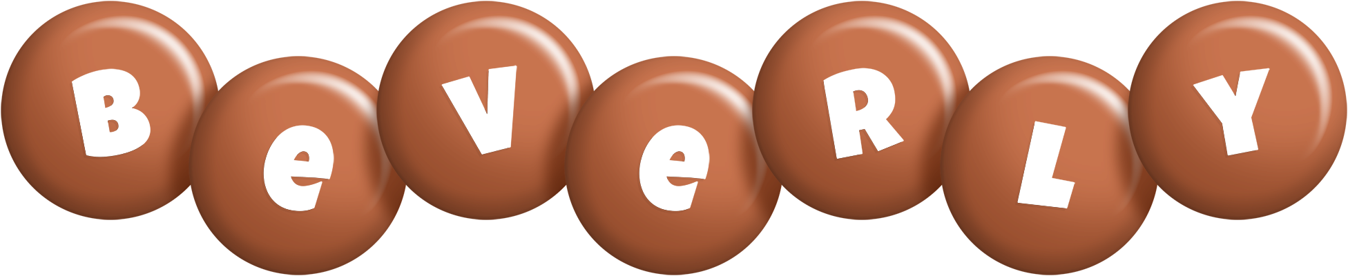 Beverly candy-brown logo