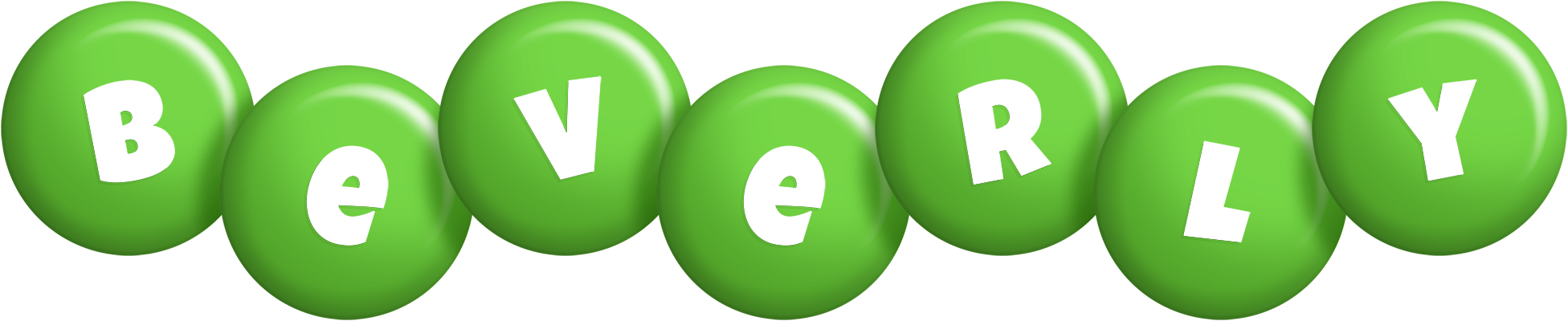 Beverly candy-green logo