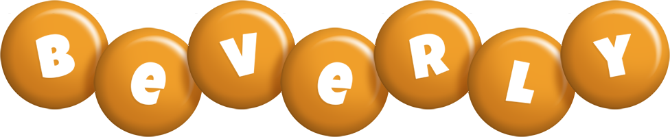 Beverly candy-orange logo