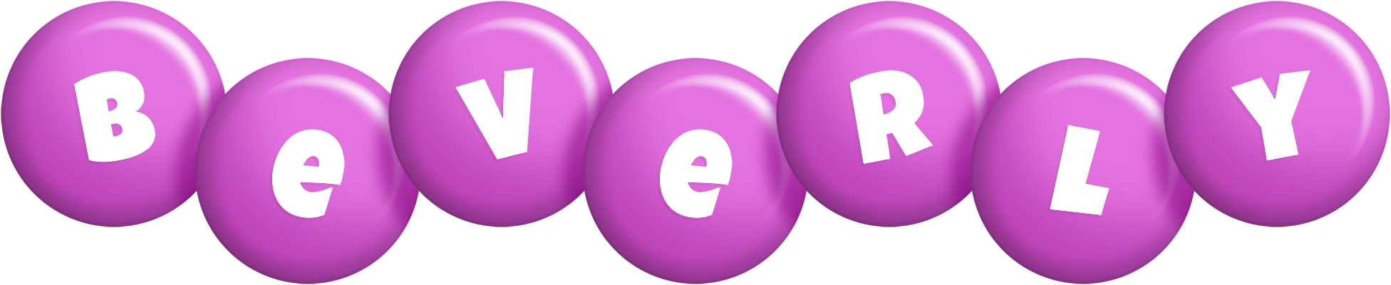 Beverly candy-purple logo