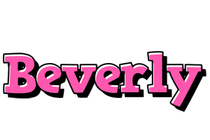 Beverly girlish logo