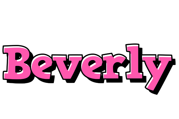 Beverly girlish logo