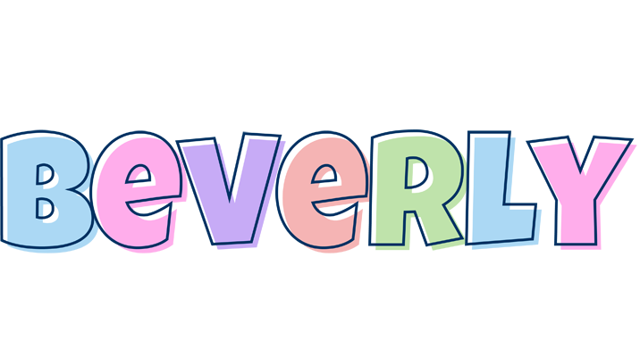 Beverly pastel logo