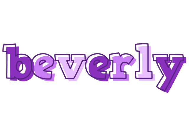 Beverly sensual logo
