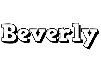 Beverly snowing logo