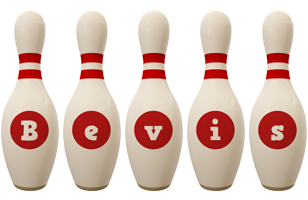 Bevis bowling-pin logo