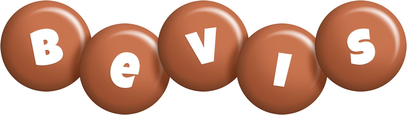 Bevis candy-brown logo