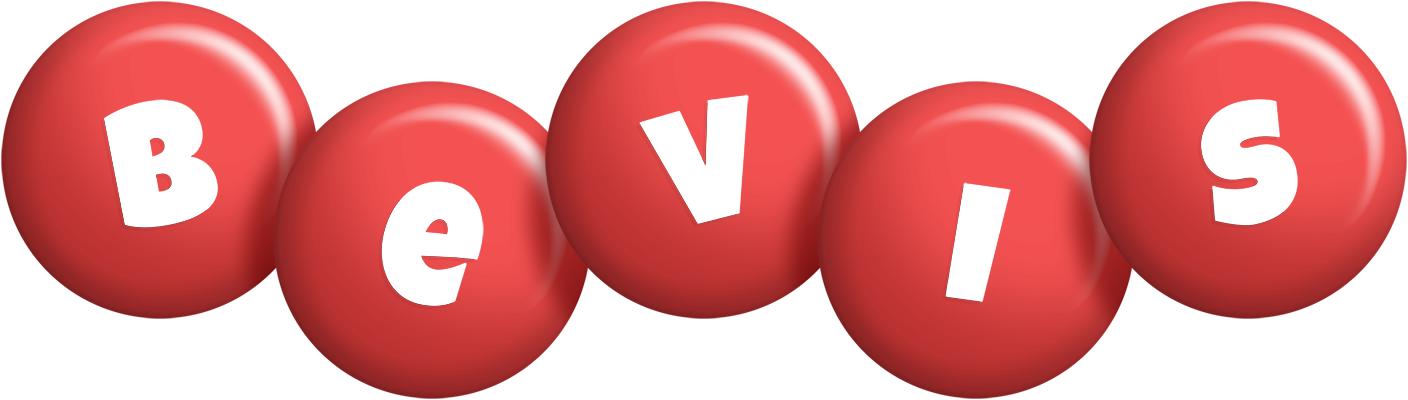 Bevis candy-red logo