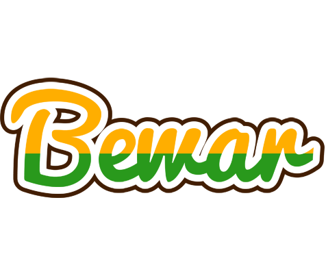 Bewar banana logo