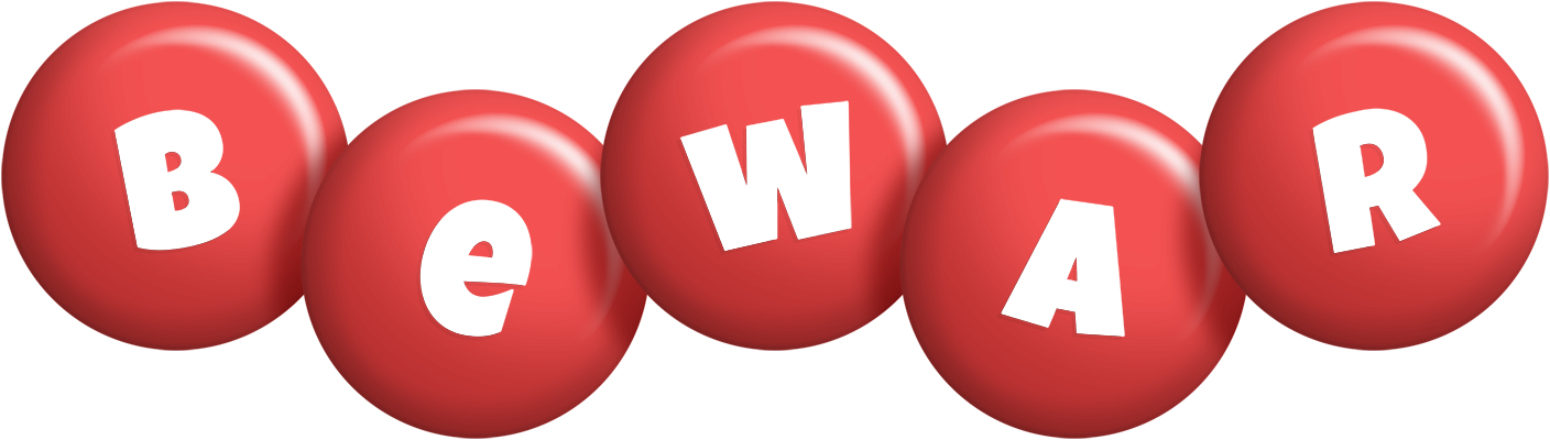 Bewar candy-red logo