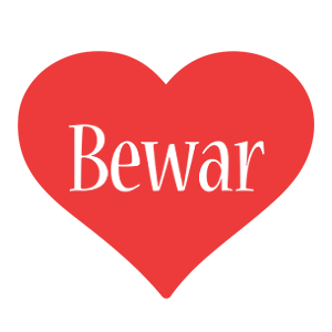 Bewar love logo