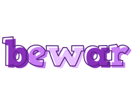 Bewar sensual logo