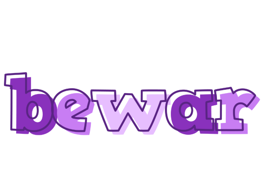 Bewar sensual logo