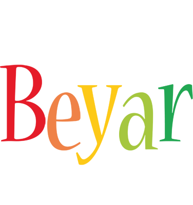 Beyar birthday logo