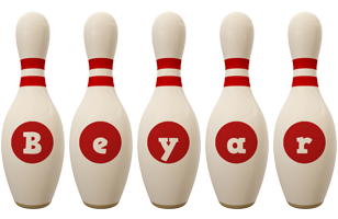 Beyar bowling-pin logo