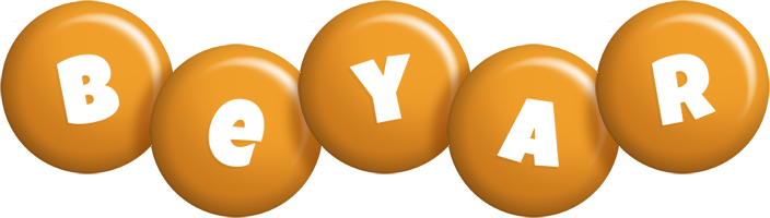 Beyar candy-orange logo