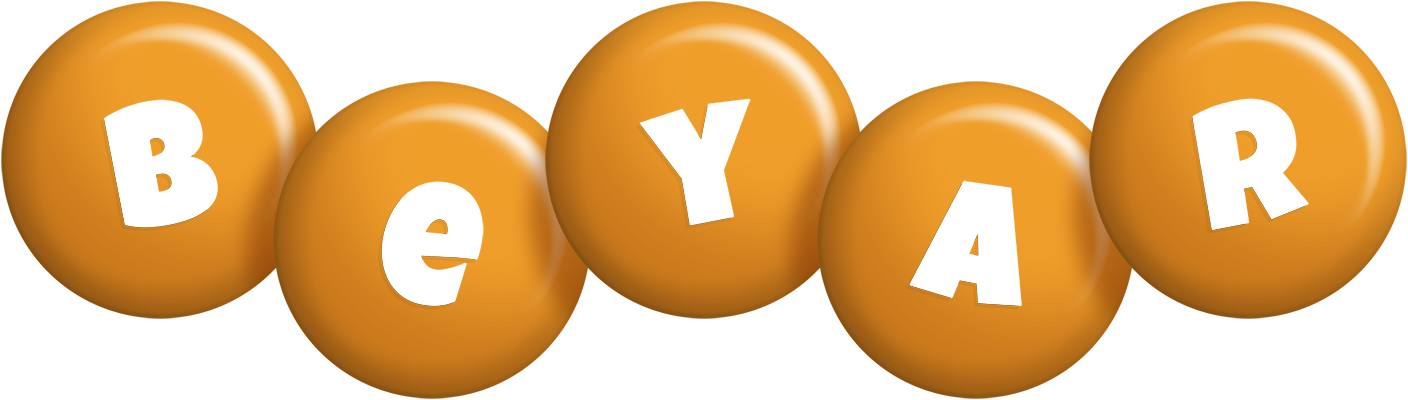 Beyar candy-orange logo