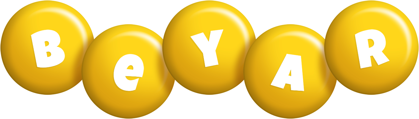 Beyar candy-yellow logo