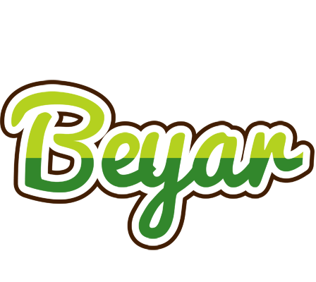 Beyar golfing logo