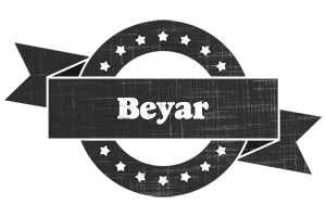 Beyar grunge logo