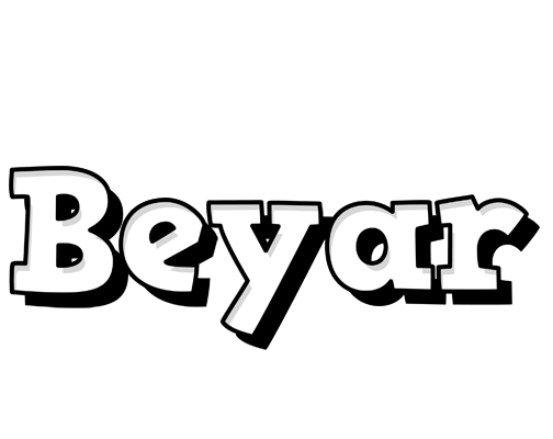 Beyar snowing logo