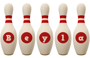 Beyla bowling-pin logo