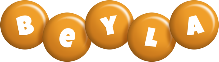 Beyla candy-orange logo