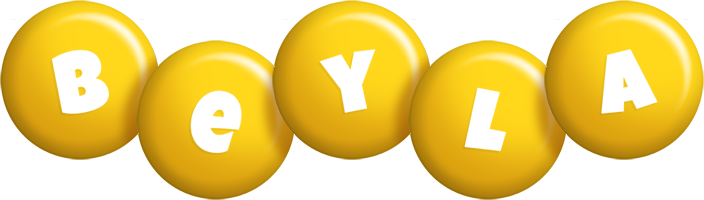 Beyla candy-yellow logo