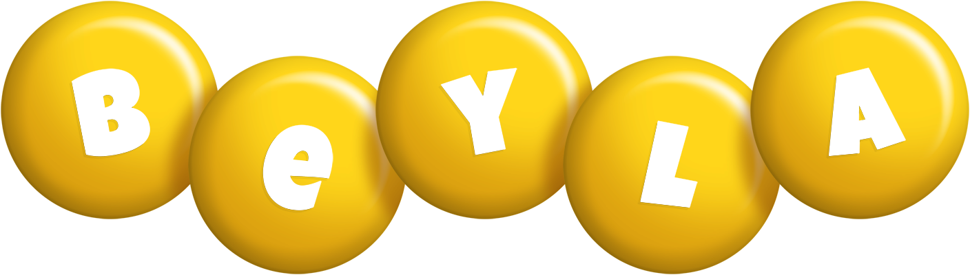 Beyla candy-yellow logo
