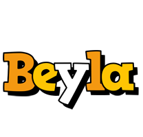 Beyla cartoon logo