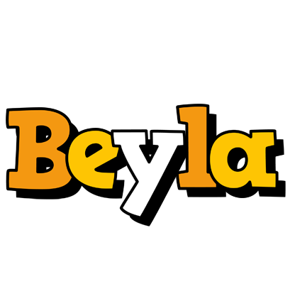 Beyla cartoon logo