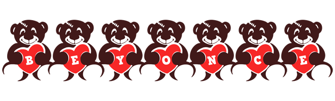 Beyonce bear logo