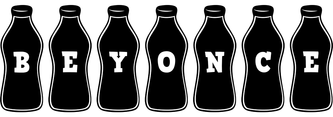 Beyonce bottle logo