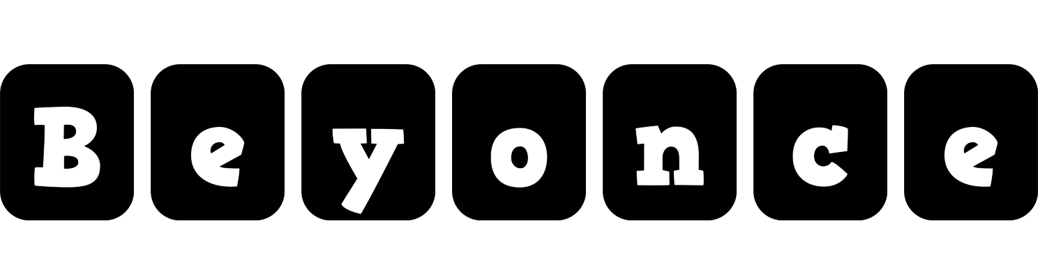 Beyonce box logo