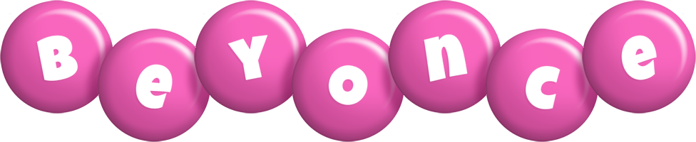 Beyonce candy-pink logo