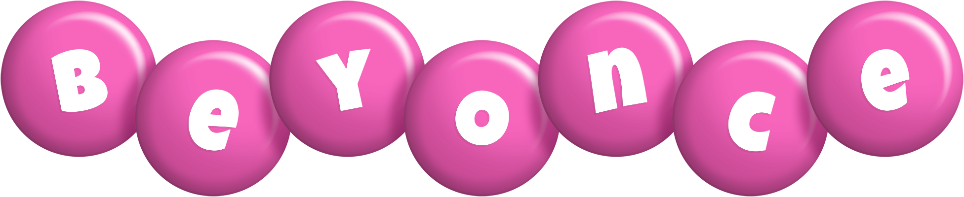 Beyonce candy-pink logo