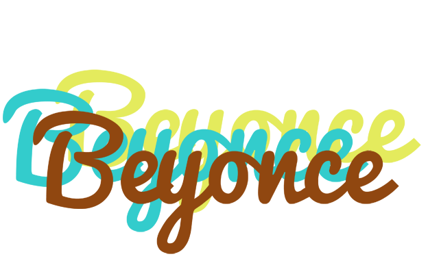 Beyonce cupcake logo
