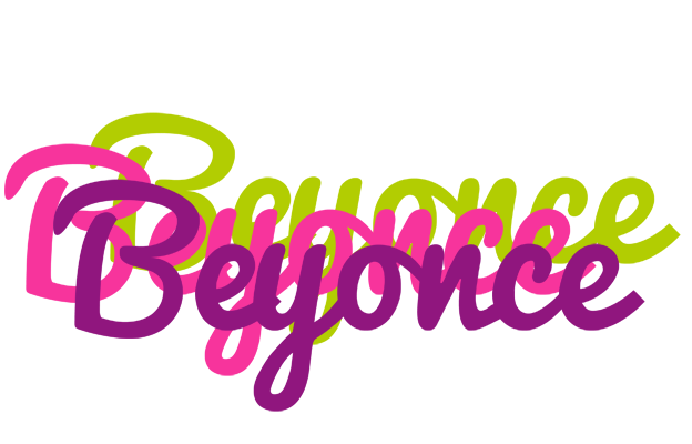 Beyonce flowers logo
