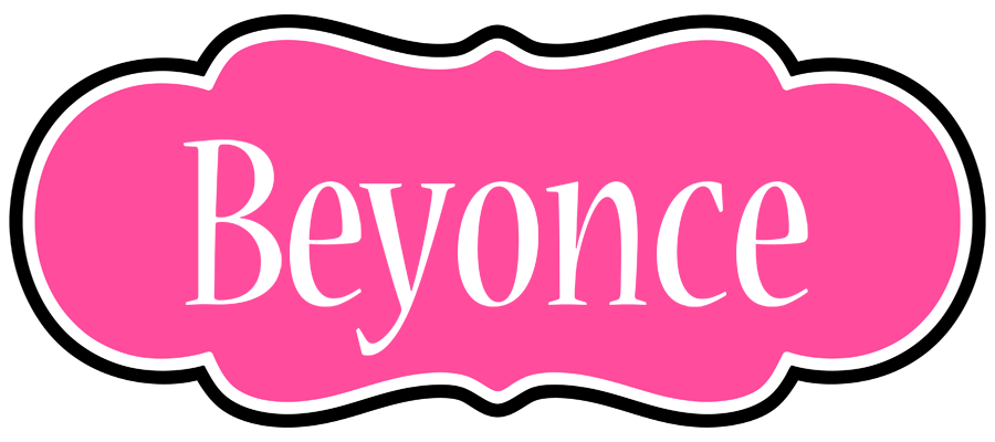 Beyonce invitation logo
