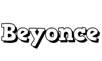 Beyonce snowing logo