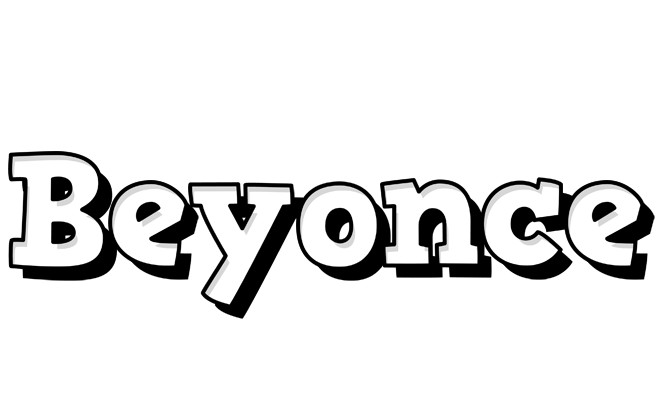 Beyonce snowing logo