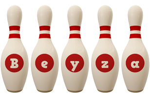 Beyza bowling-pin logo