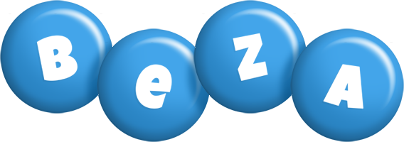 Beza candy-blue logo