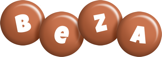 Beza candy-brown logo