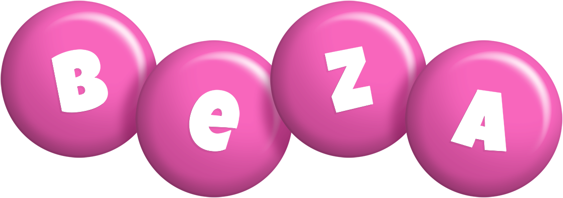 Beza candy-pink logo