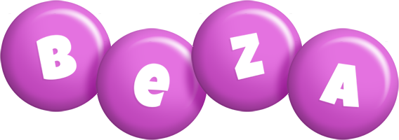 Beza candy-purple logo